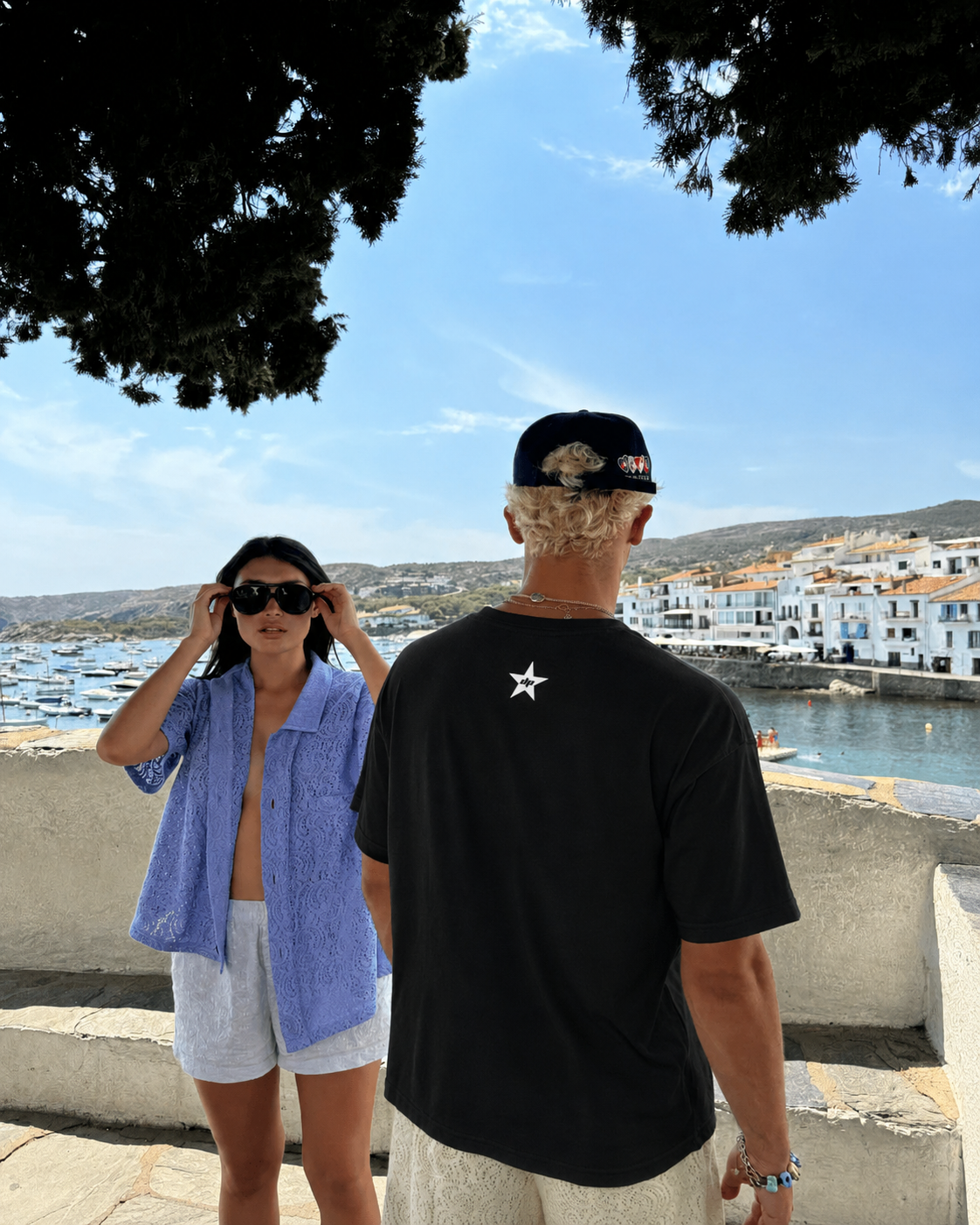 DRPPLY Black Boxy Fit T-shirt