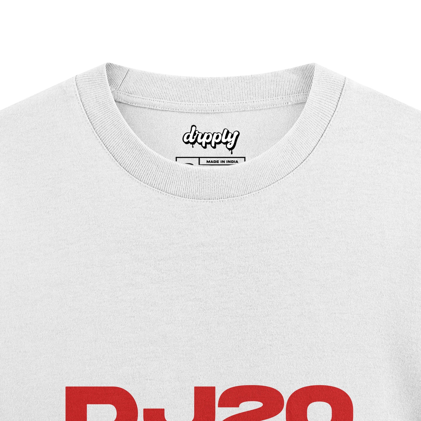 Oversized Diogo Jota White T-shirt - Heavy 250 GSM Cotton