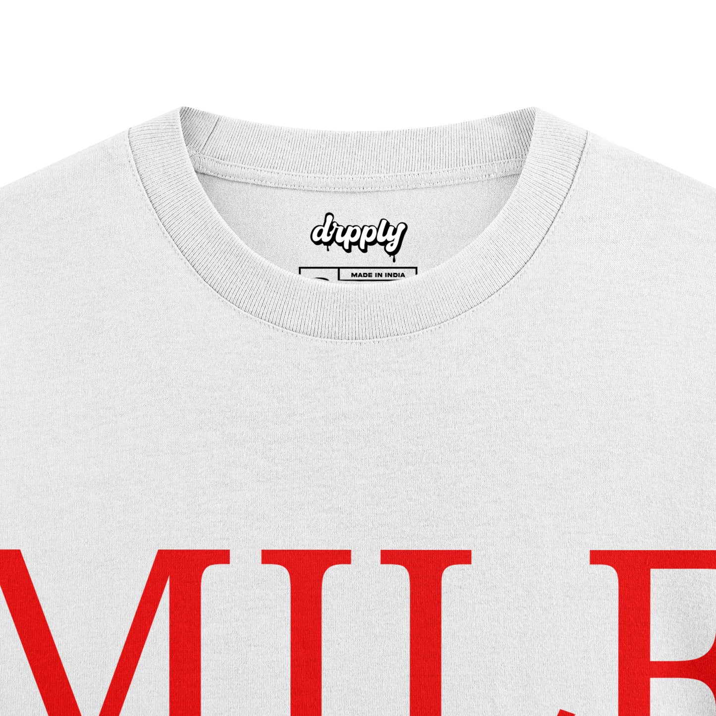 Oversized White Man I Love Ferrari (MILF) T-shirt