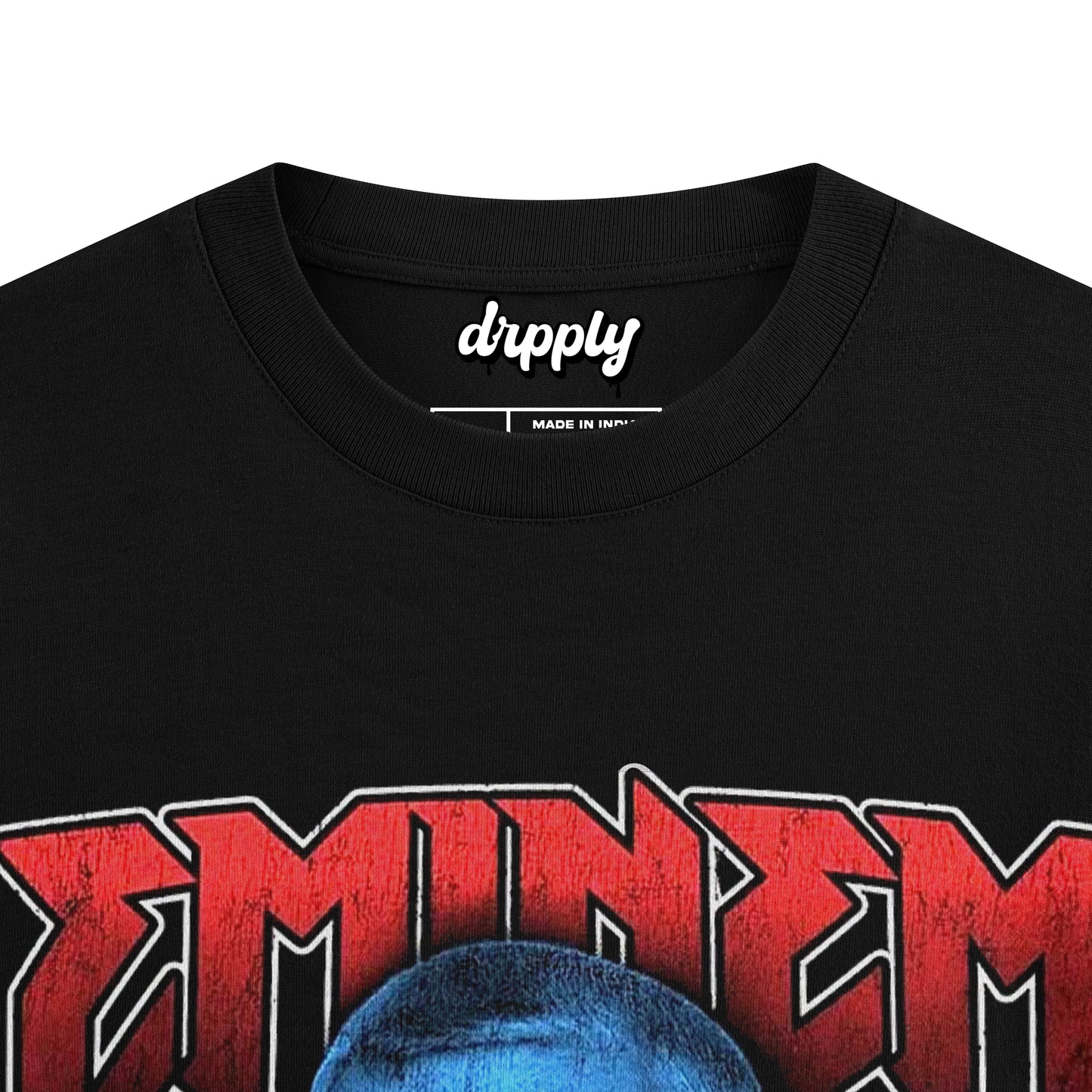 Oversized Eminem Slim Shady T-shirt - Heavy 250 GSM Cotton