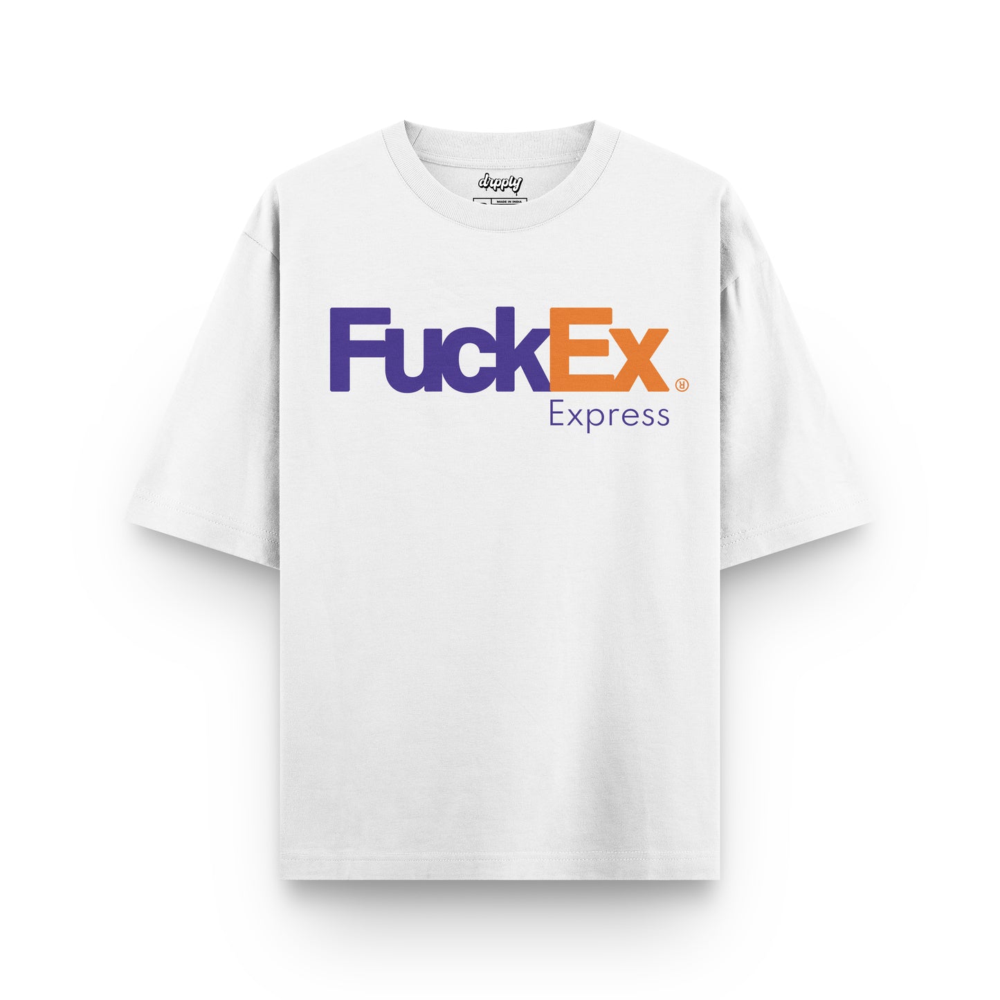 Oversized F*ckEx Express Parody T-shirt