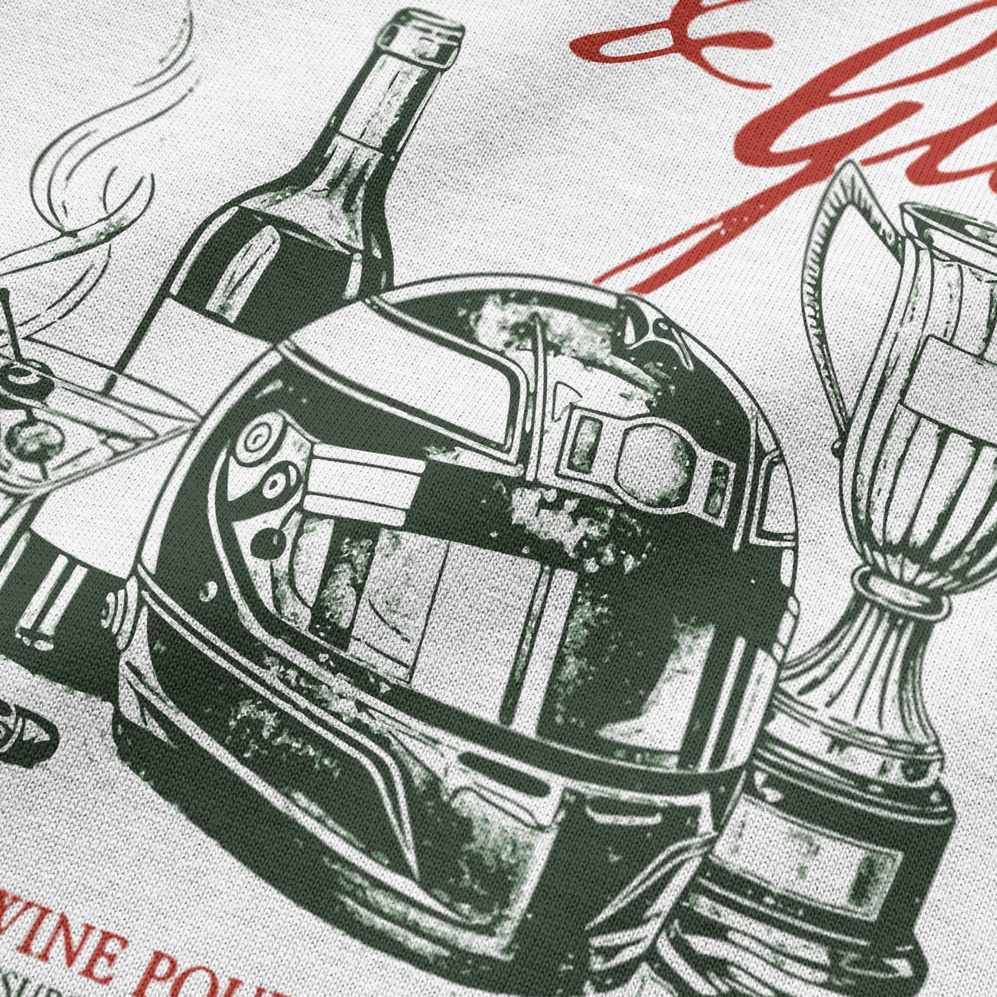 Oversized Fuel and Glory T-shirt - Heavy 250 GSM Cotton