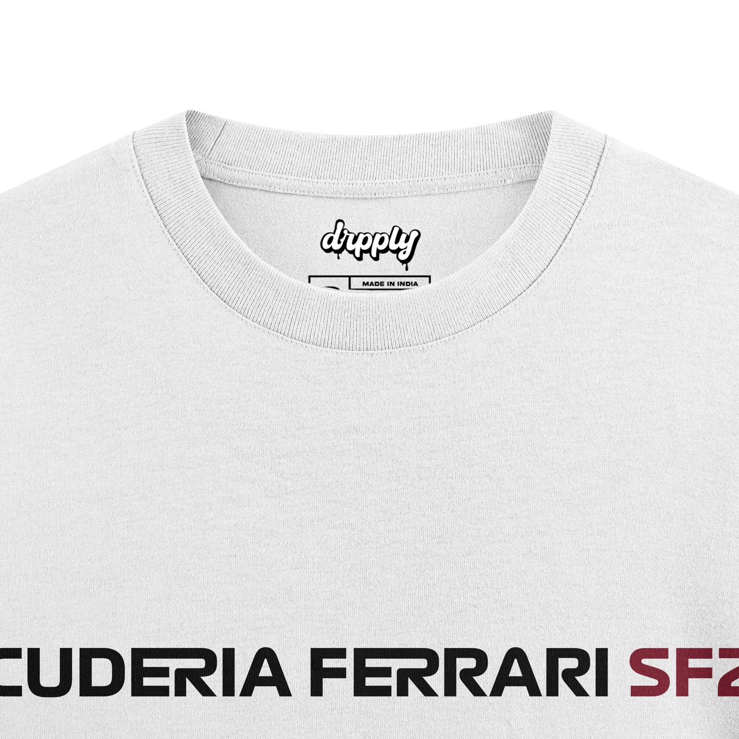 Oversized White SF25 Hamilton T-shirt - Heavy 250 GSM Cotton
