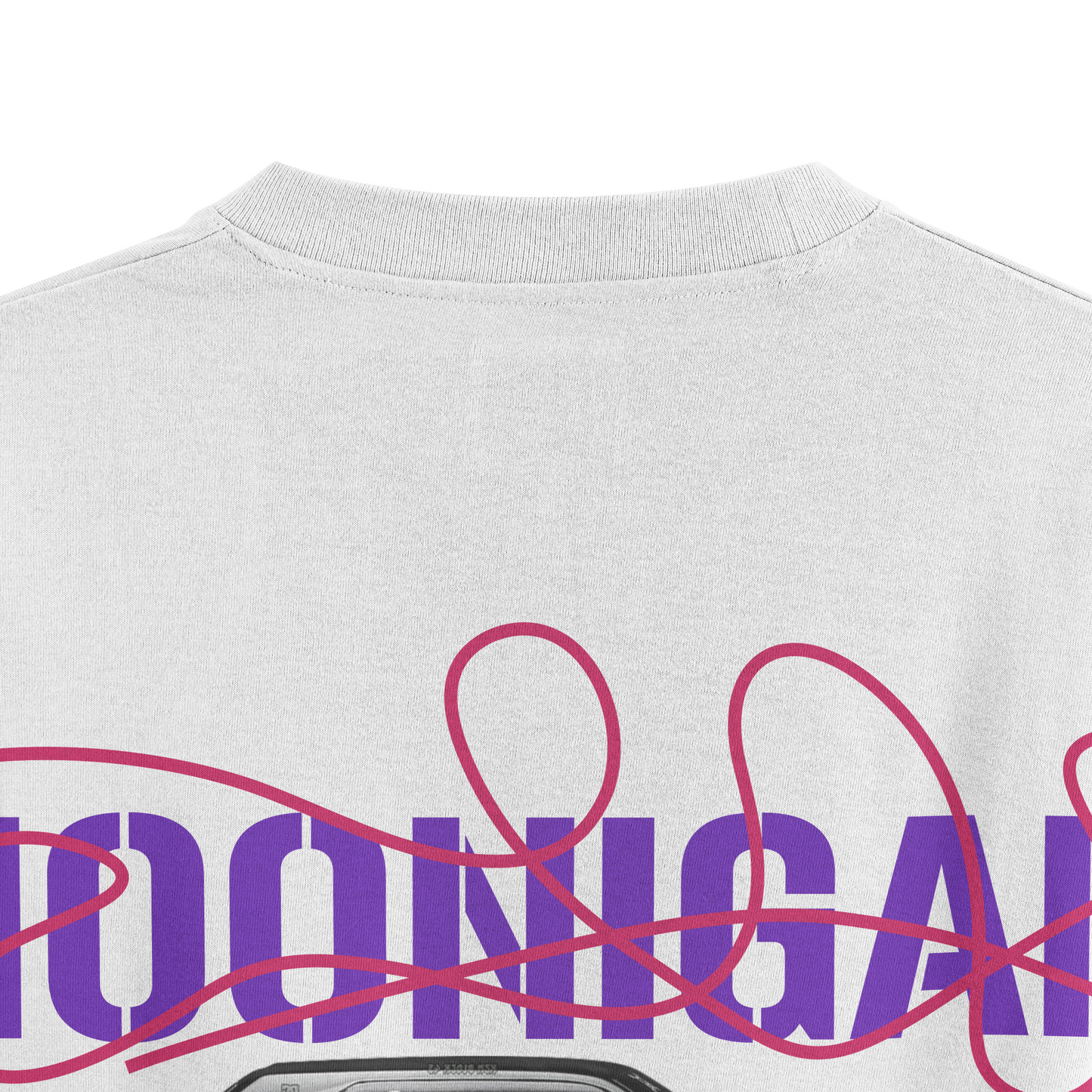 Oversized Hoonigan T-shirt - Heavy 250 GSM Cotton