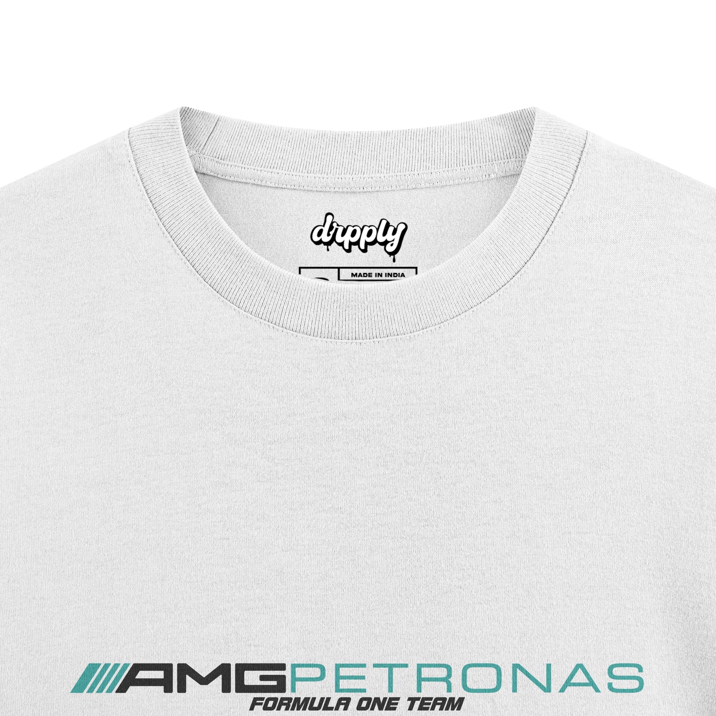 Oversized Mercedes Lewis Hamilton Formula 1 T-shirt - Heavy 250 GSM Cotton