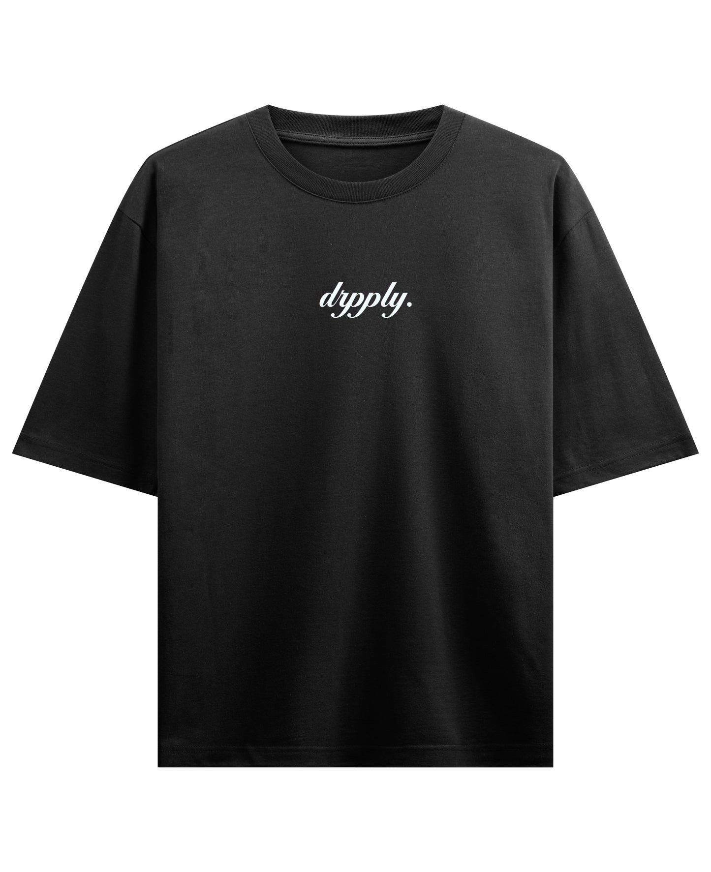 Black Oversized T-shirt Front Design