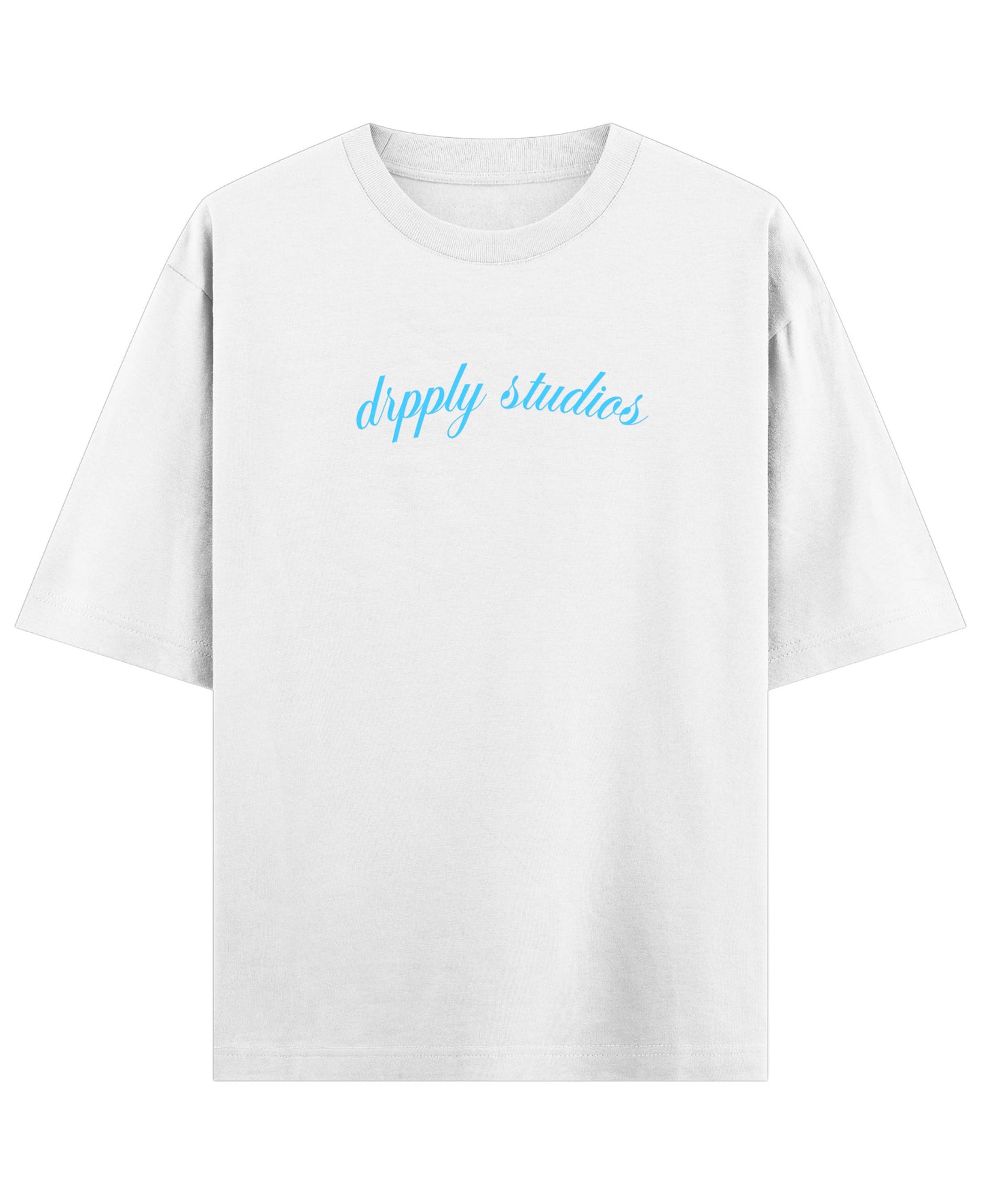 White Oversized T-shirt Front Design