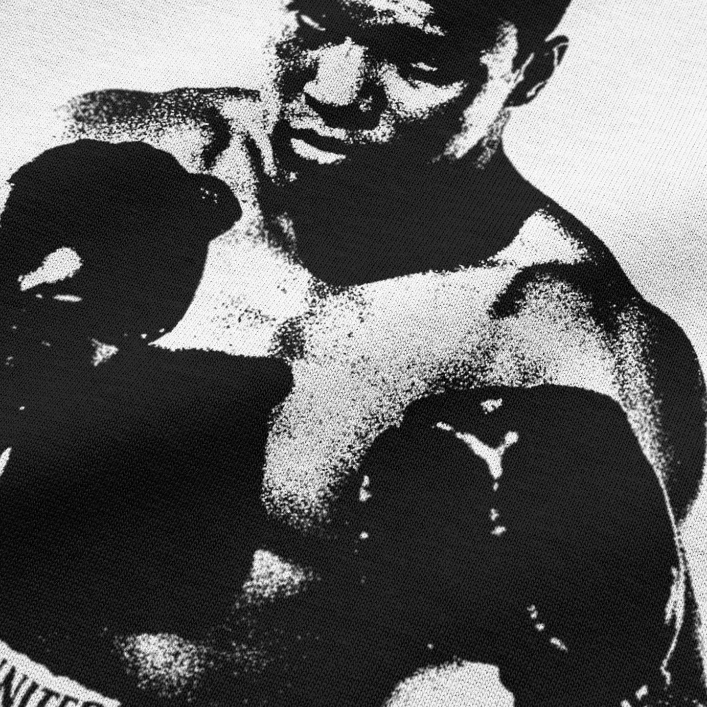 Oversized Muhammad Ali B/W T-shirt - Heavy 250 GSM Cotton