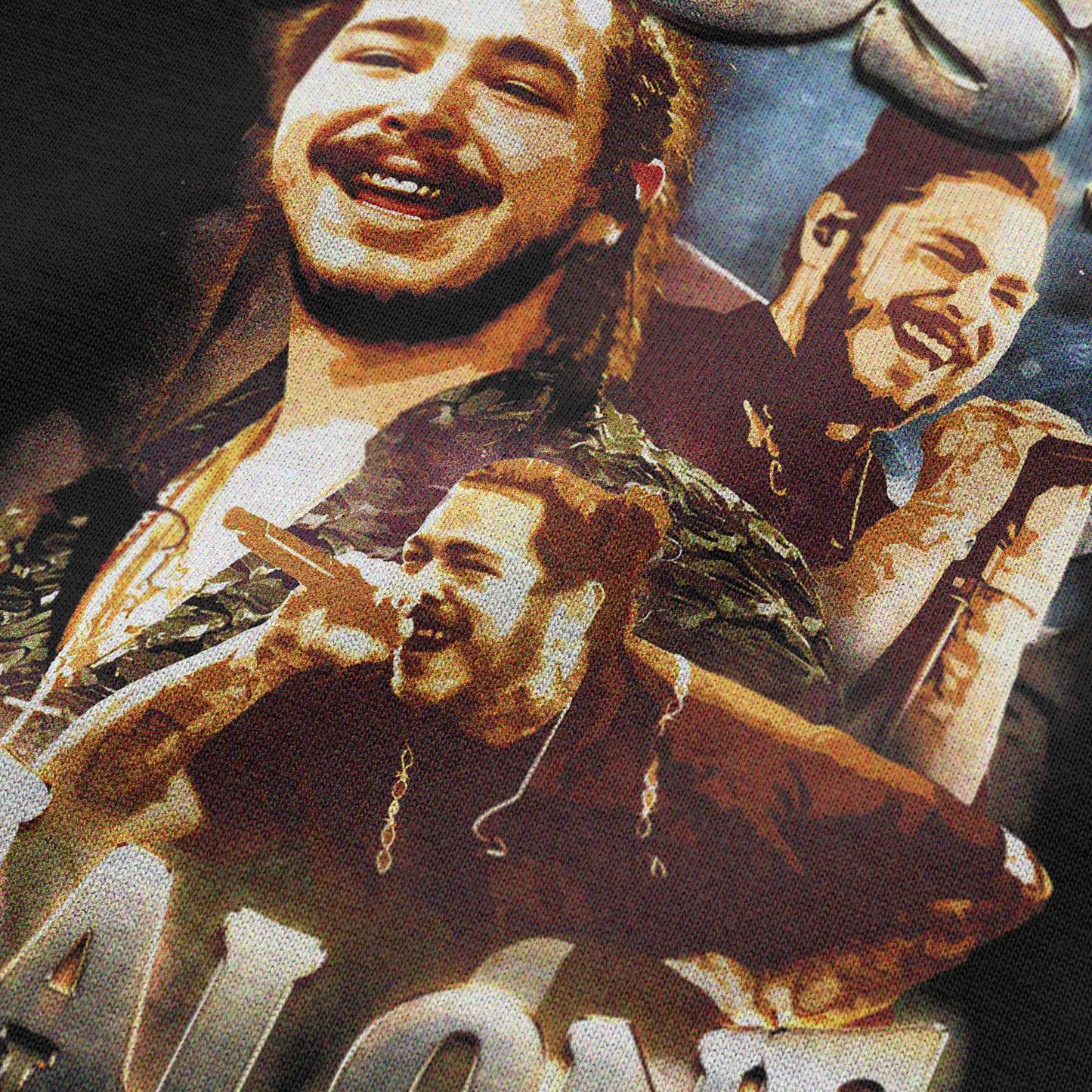 Oversized Post Malone T-shirt - Heavy 250 GSM Cotton