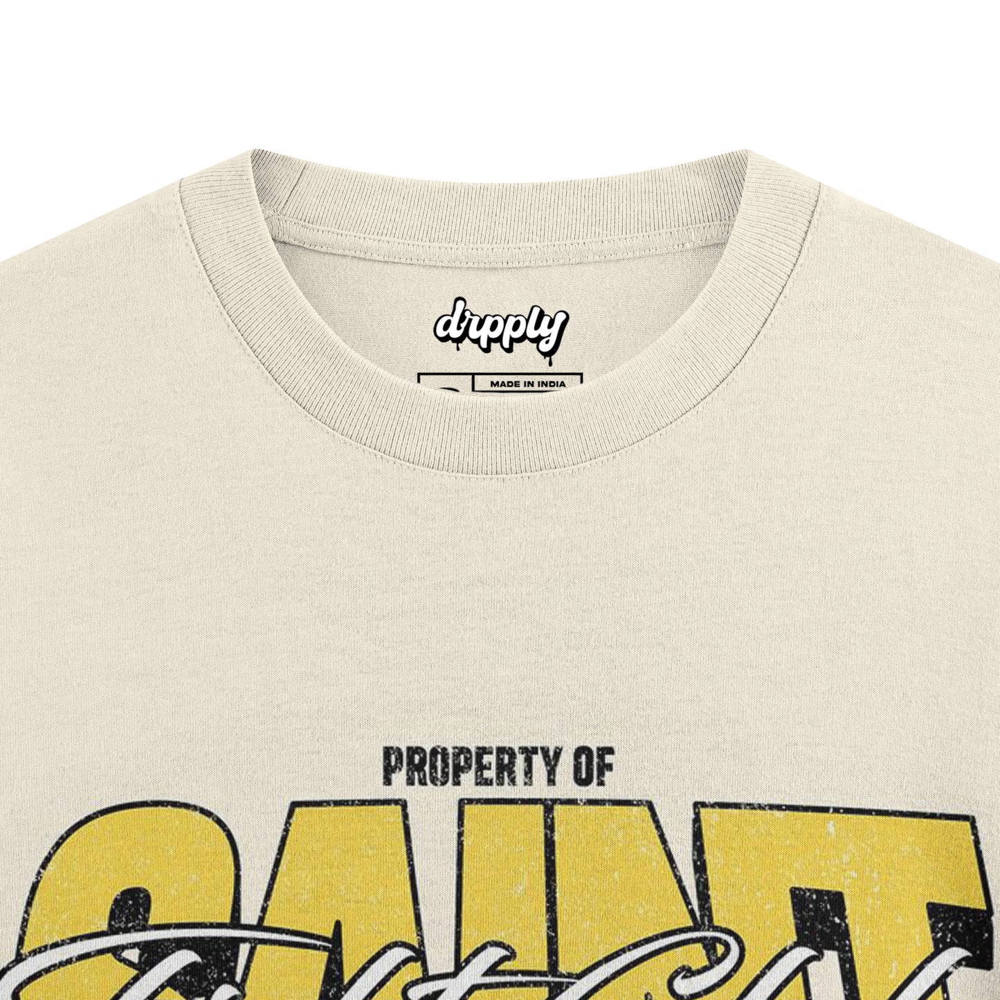 Oversized Saints Fight Club T-shirt - Heavy 250 GSM Cotton