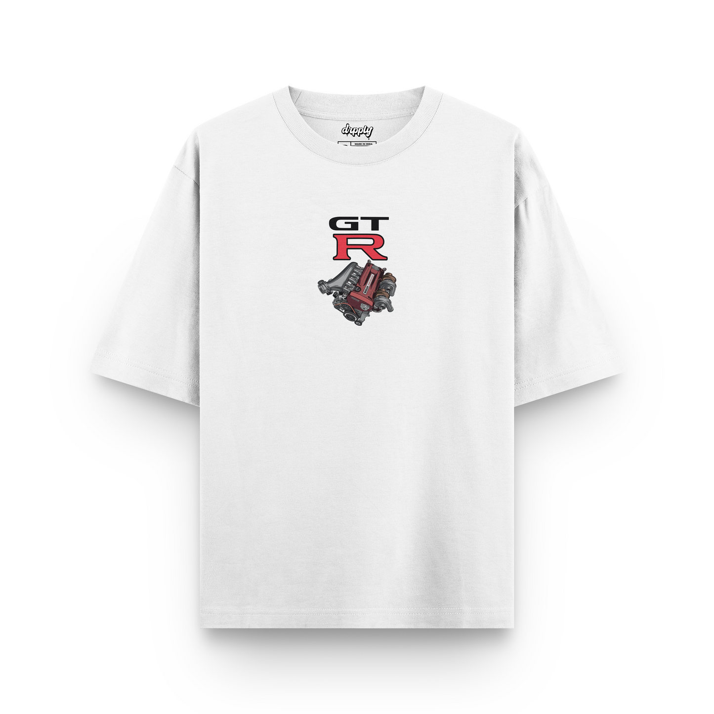 Oversized Skyline GTR T-shirt - Heavy 250 GSM Cotton