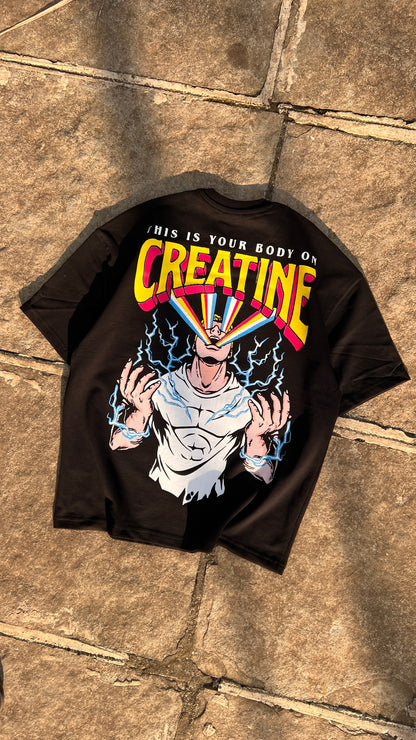 Oversized Gym Graphic T-shirt - Heavy 250 GSM Cotton