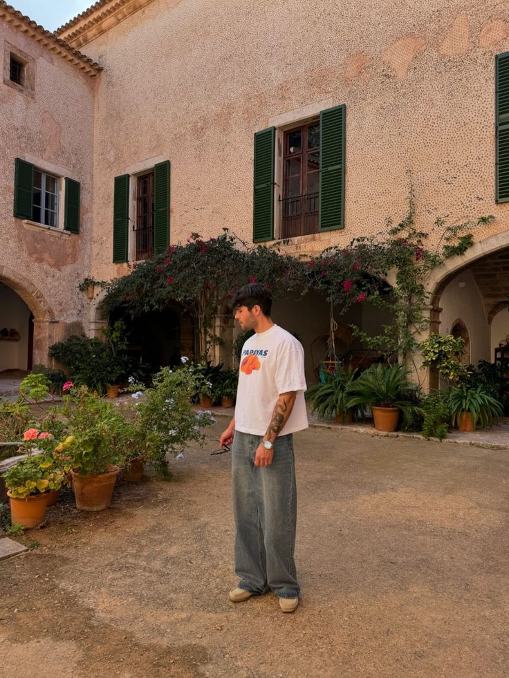 Oversized White Papayas T-shirt - Heavy 250 GSM Cotton