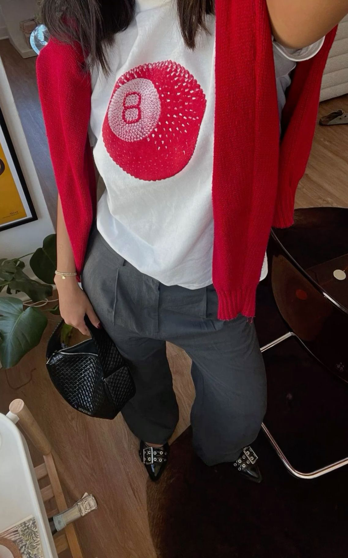 DRPPLY 8 Ball Baby Tee - Classic Fit