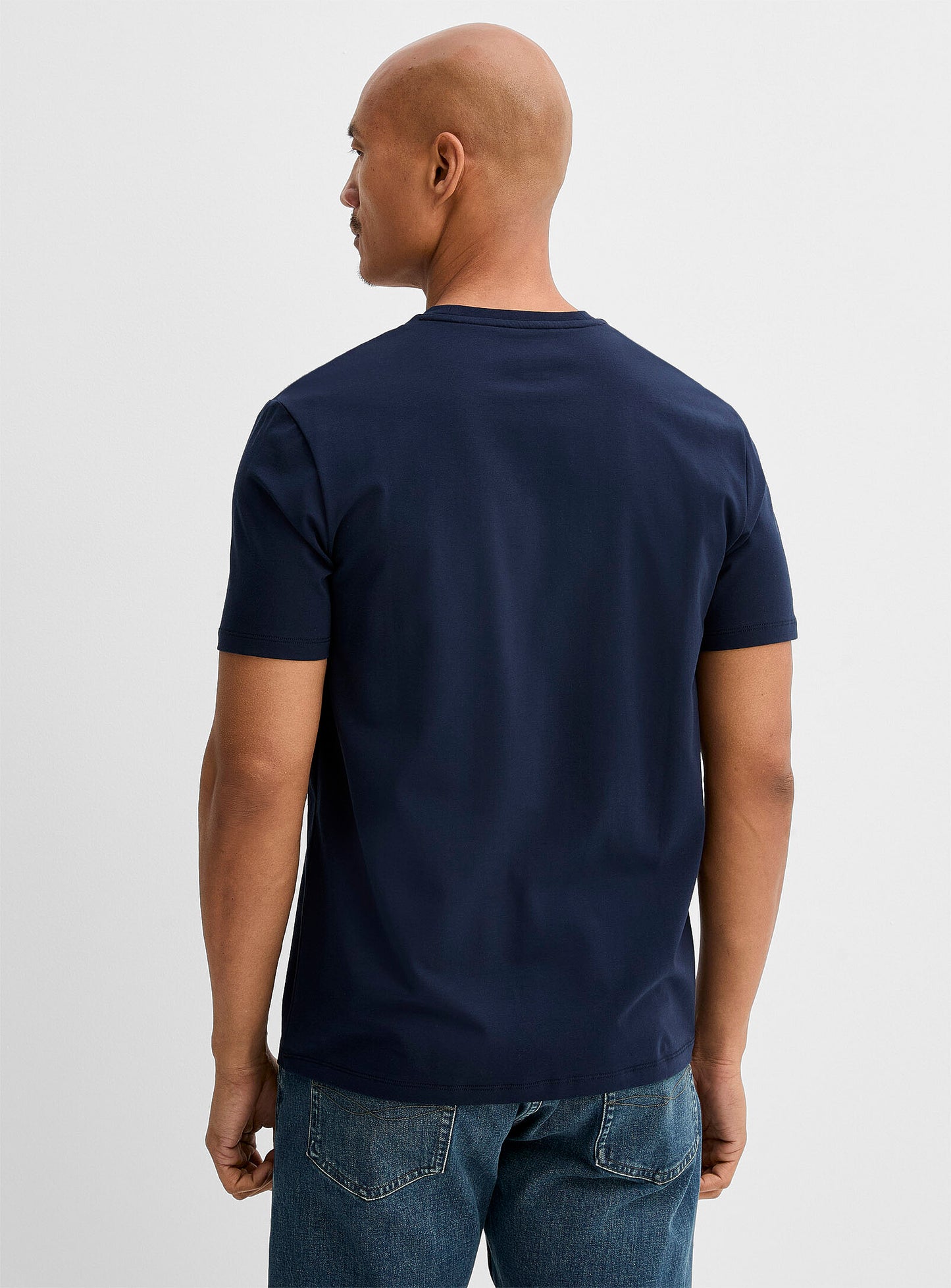 DRPPLY AIRLUX™ Supima Navy T-Shirt