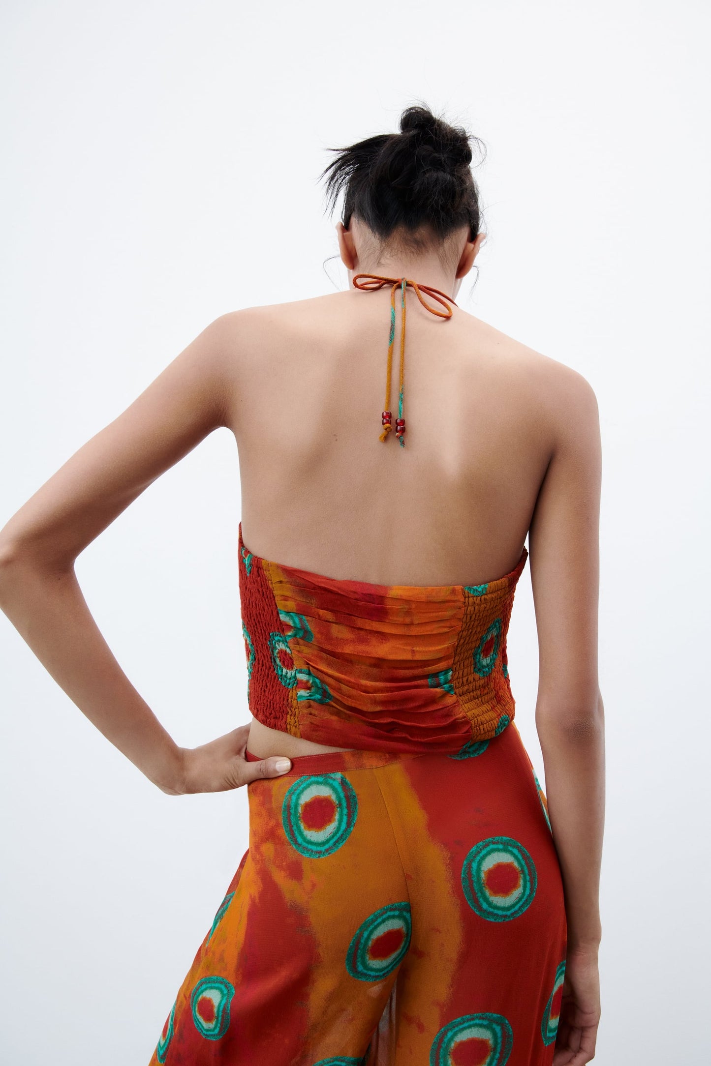 Women Printed Crop Top