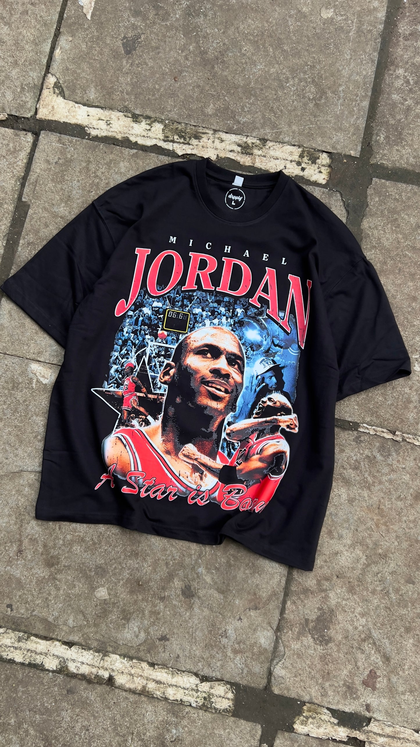 Oversized Michael Jordan T-shirt - Heavy 250 GSM Cotton