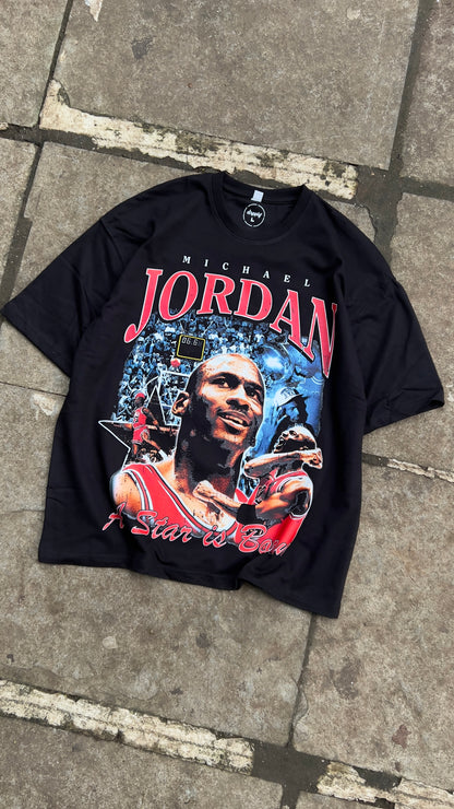 Oversized Michael Jordan T-shirt - Heavy 250 GSM Cotton