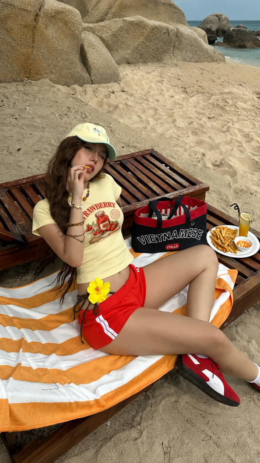 Strawberry Butter Yellow Baby Tee - Classic Fit