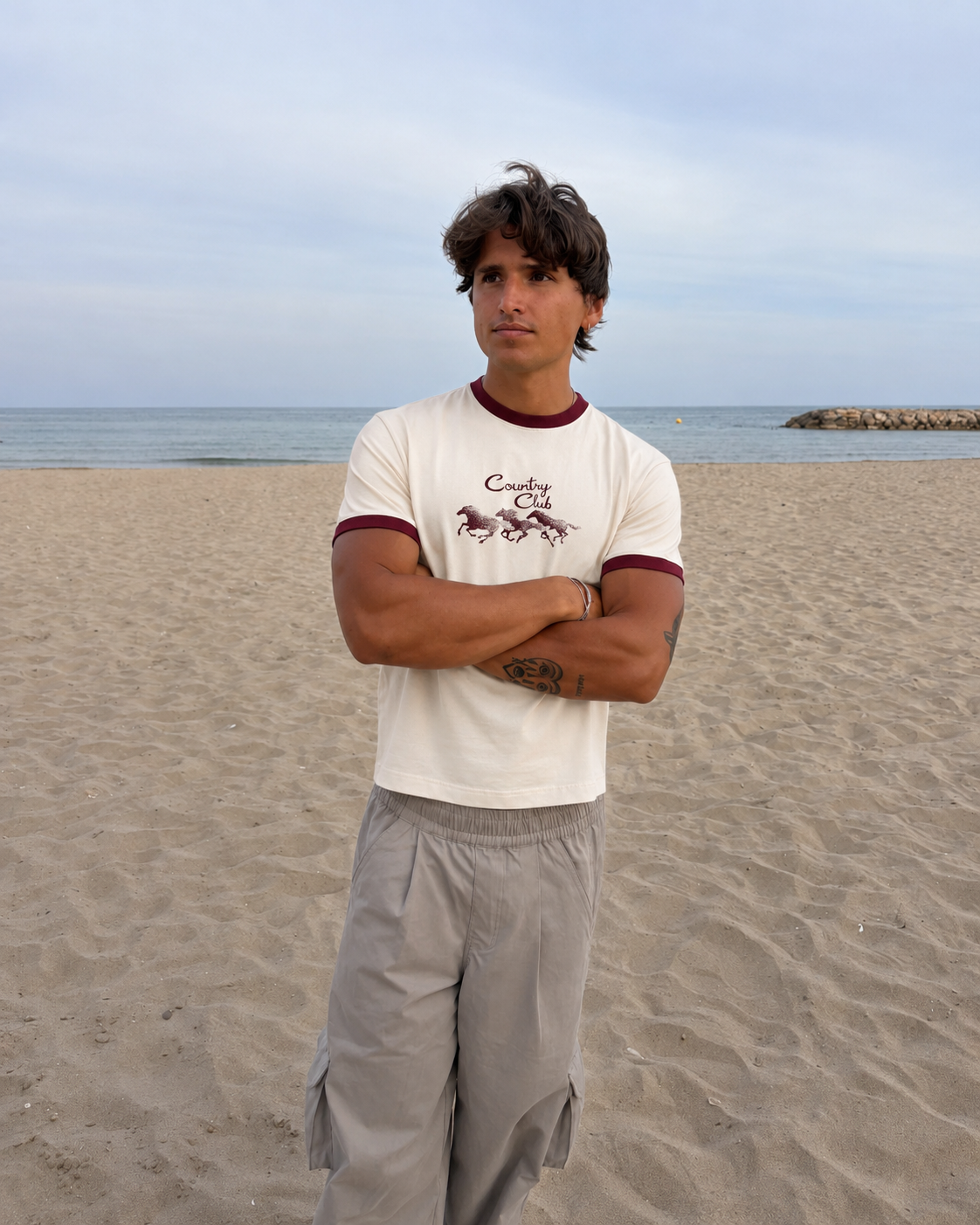 Country Club Ringer Tee