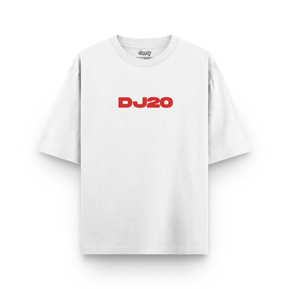 Oversized Diogo Jota White T-shirt - Heavy 250 GSM Cotton