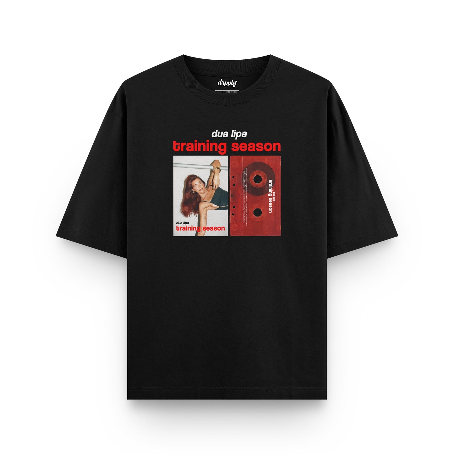 Dua Lipa Oversized Printed T-shirt - Heavy 250 GSM Cotton
