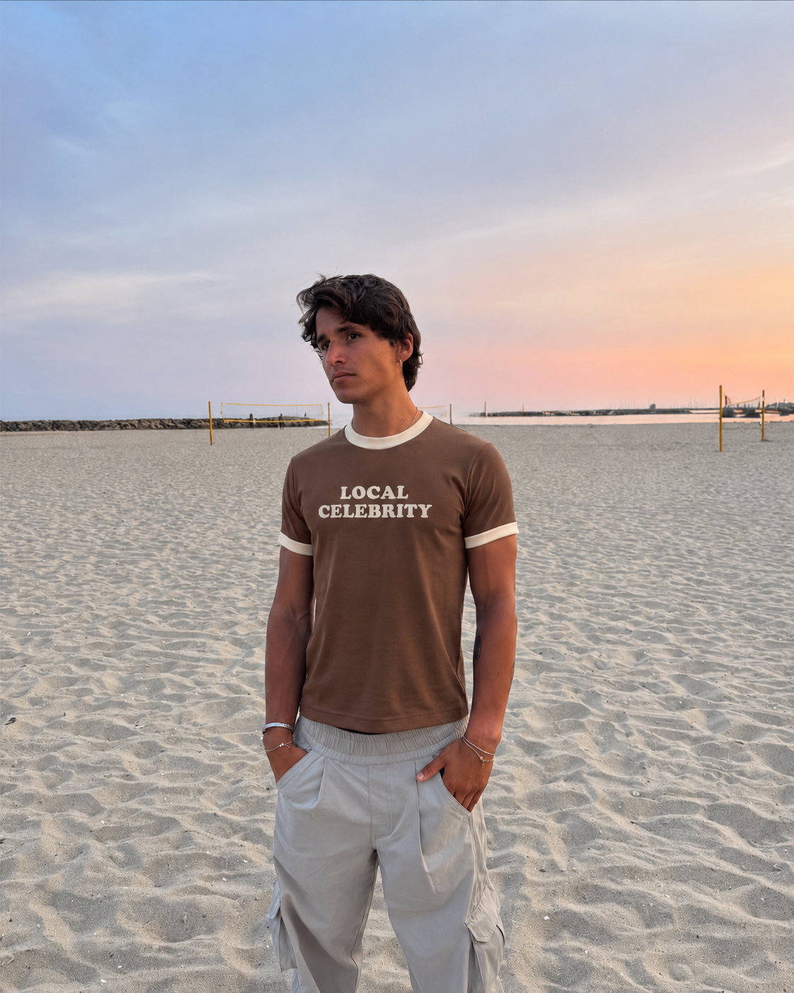 Local Celebrity Ringer Tee