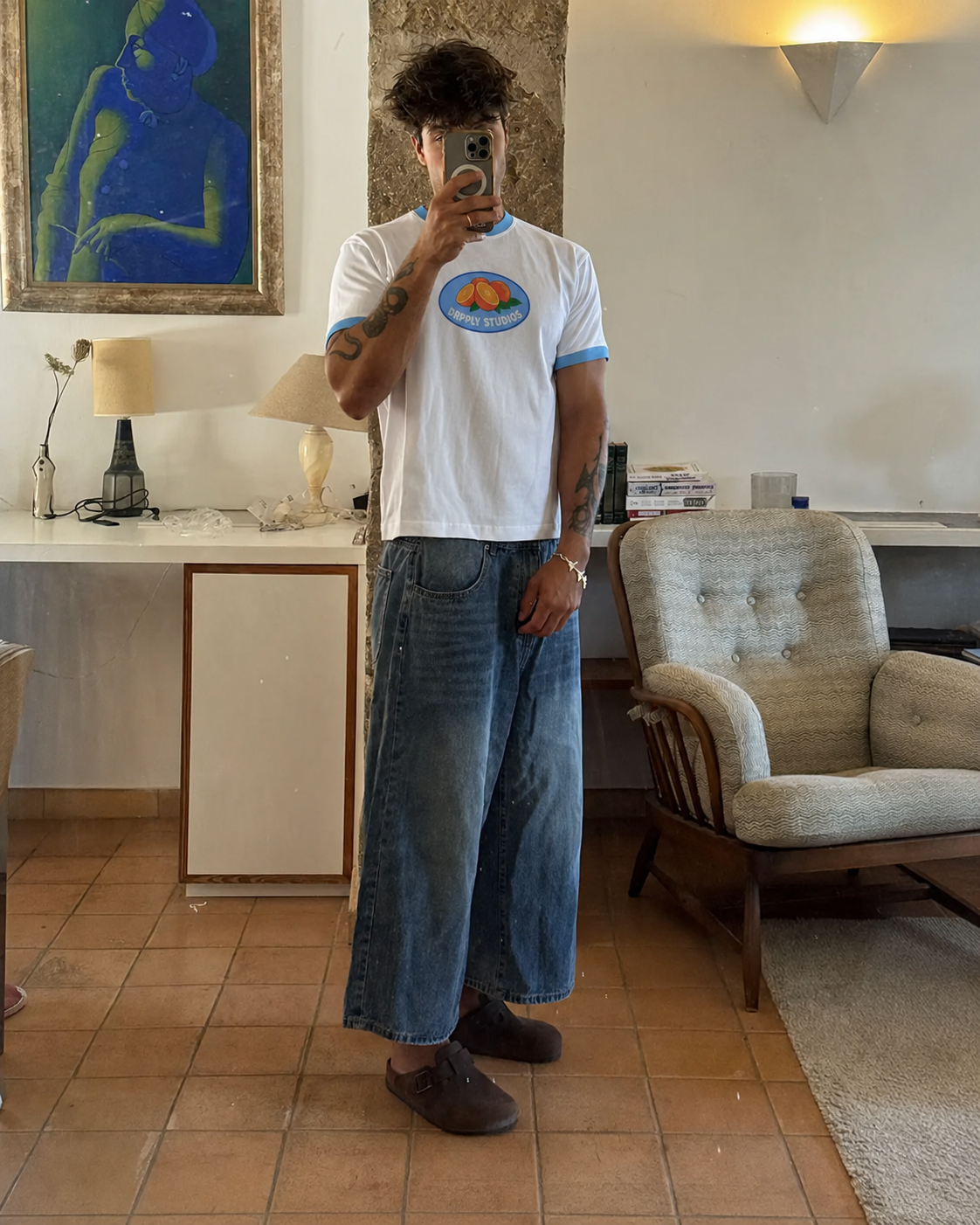 Oranges Ringer Tee