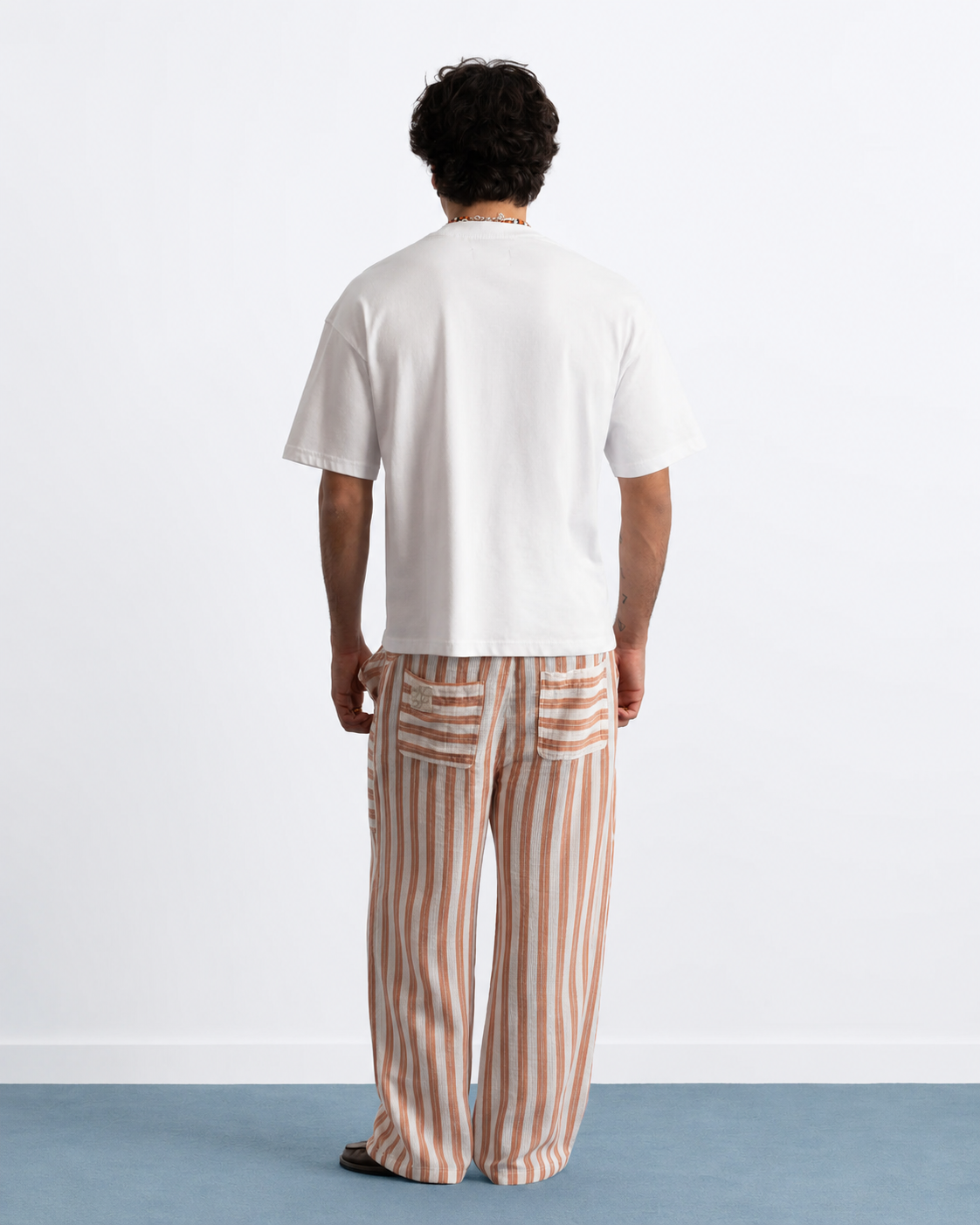 Men's Oversized White T-shirt - Heavy 250 GSM Cotton