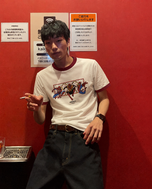 Spidey Trio Ringer Tee
