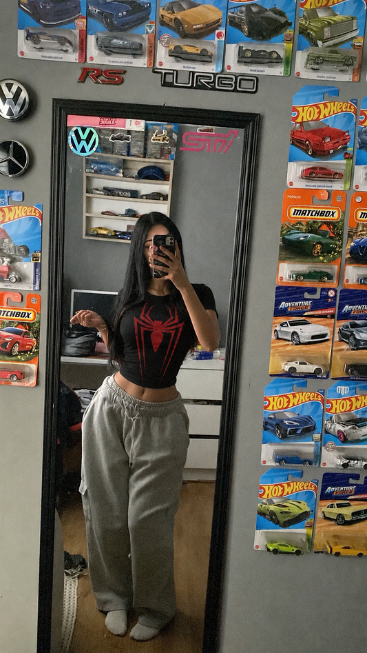 Spidey Crest Baby Tee - Classic Fit