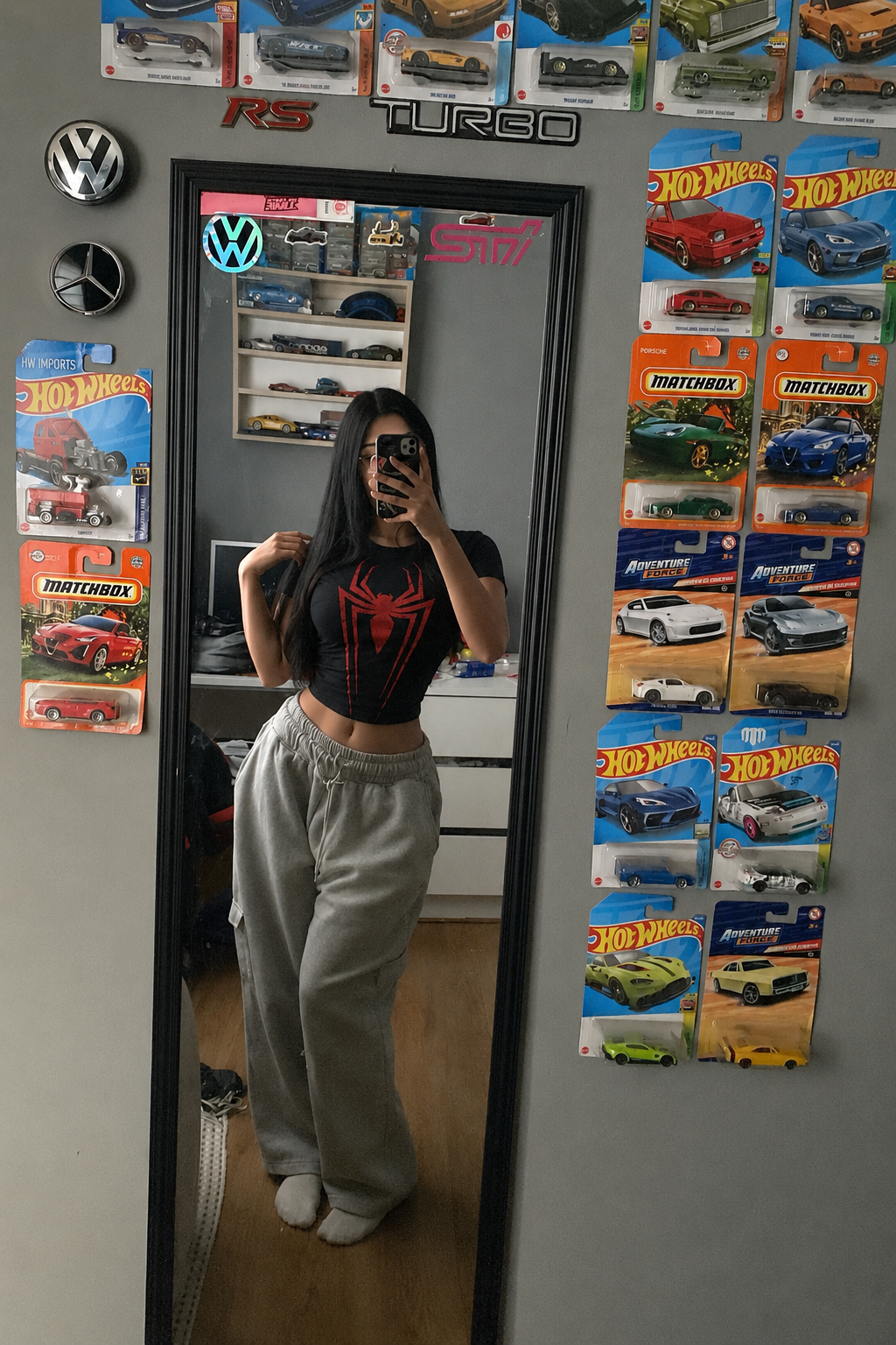 Spidey Crest Baby Tee - Classic Fit