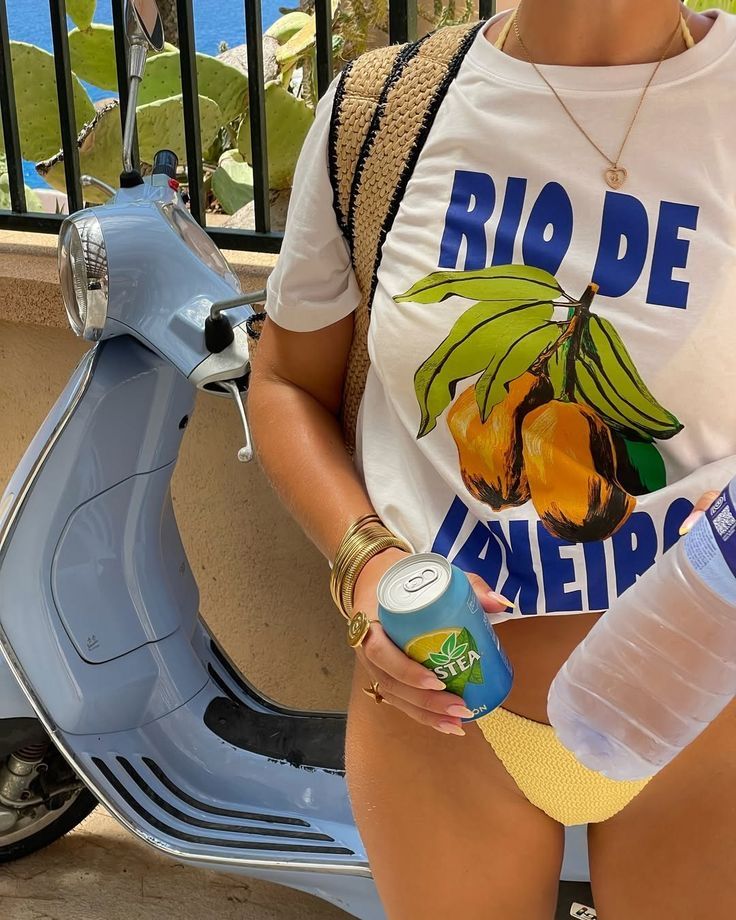 Oversized White Rio De Janeiro T-shirt - Heavy 250 GSM
