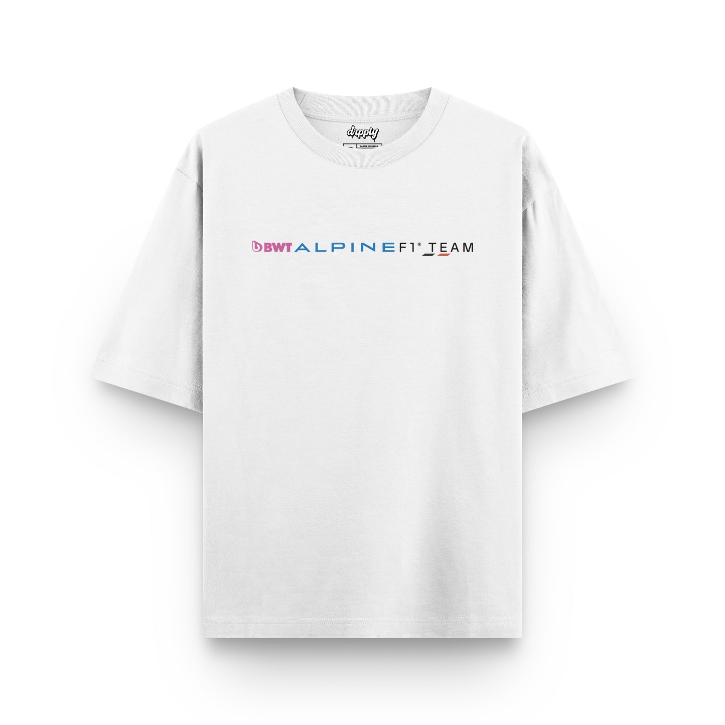 Oversized Alpine Formula 1 T-shirt - Heavy 250 GSM Cotton