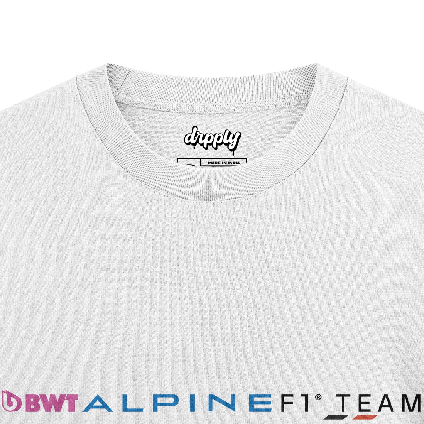 Oversized Alpine Formula 1 T-shirt - Heavy 250 GSM Cotton