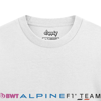 Oversized Alpine Formula 1 T-shirt - Heavy 250 GSM Cotton