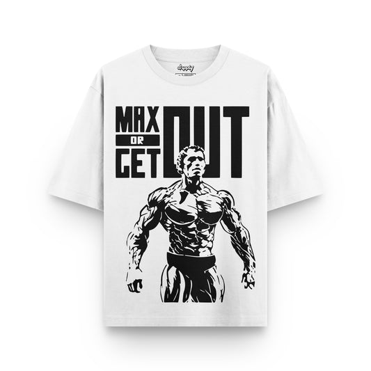 Oversized Arnold Schwarzenegger Graphic Gym T-shirt - Heavy 250 GSM Cotton