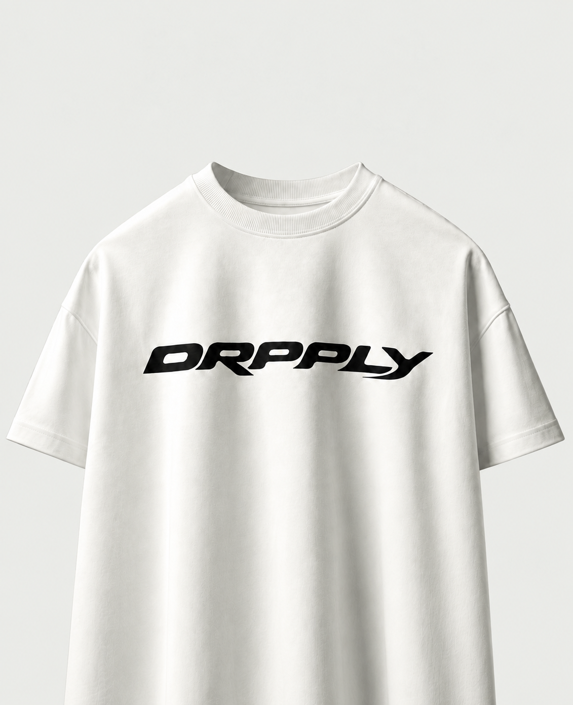 White Basic Cropped T-shirt