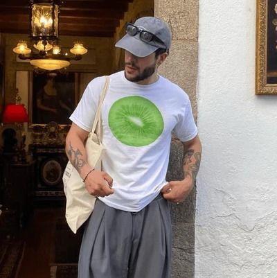 Oversized Kiwi T-shirt - Heavy 250 GSM Cotton