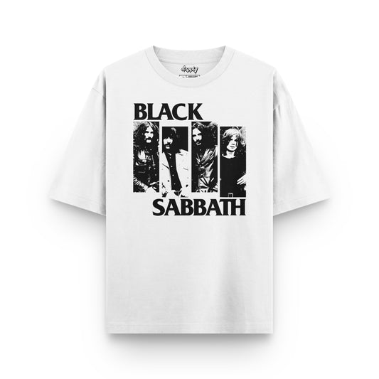 Oversized Black Sabbath T-shirt - Heavy 250 GSM Cotton