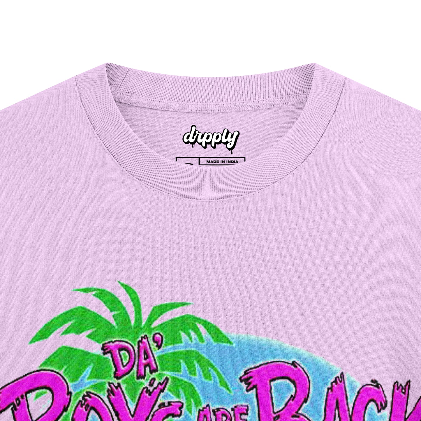 Oversized Boys Are Back T-shirt - Heavy 250 GSM Cotton