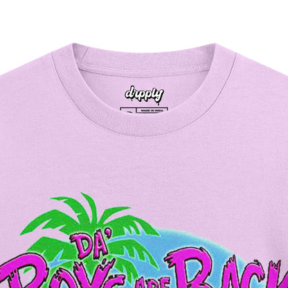 Oversized Boys Are Back T-shirt - Heavy 250 GSM Cotton