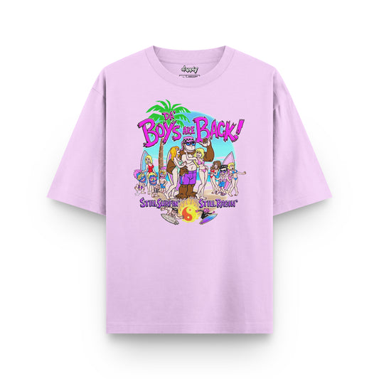 Oversized Boys Are Back T-shirt - Heavy 250 GSM Cotton
