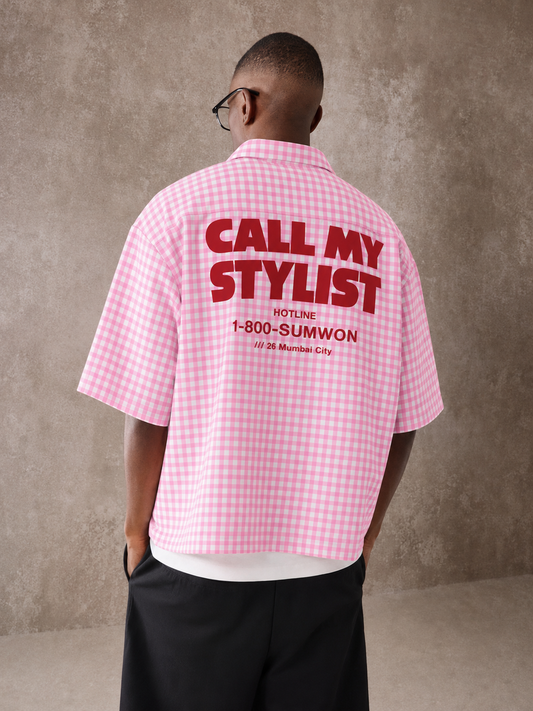 Call My Stylist Boxy Fit Tee
