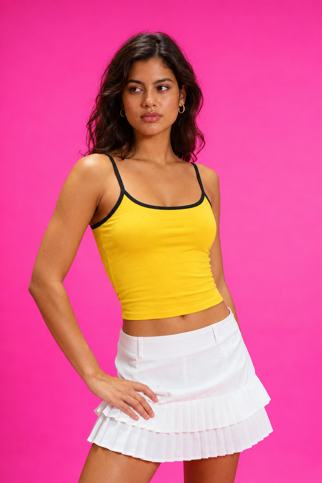Yellow Essential Cami Top