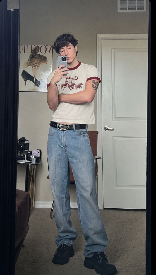 Country Club Ringer Tee