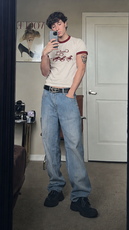 Country Club Ringer Tee