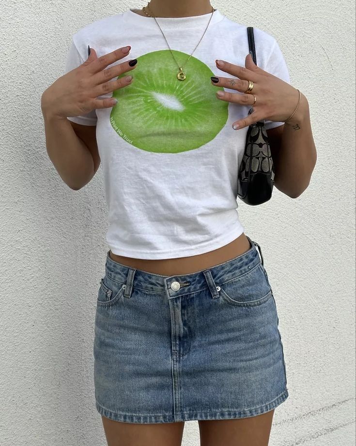 DRPPLY Kiwi Baby Tee - Classic Fit
