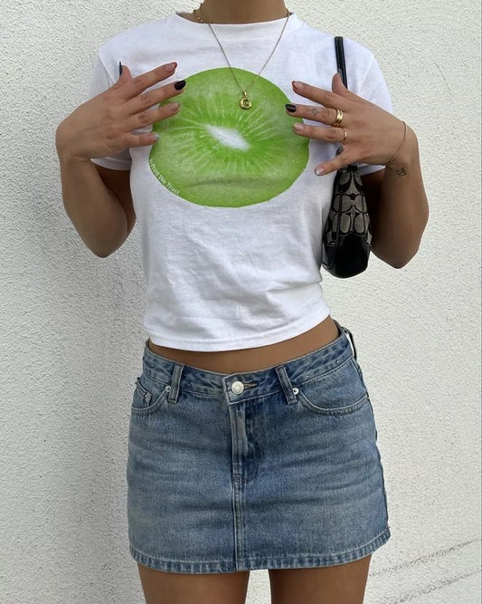DRPPLY Kiwi Baby Tee - Classic Fit