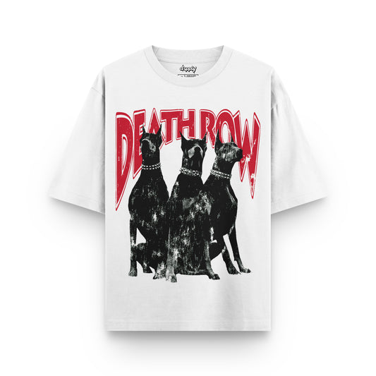 Oversized Deathrow T-shirt - Heavy 250 GSM Cotton